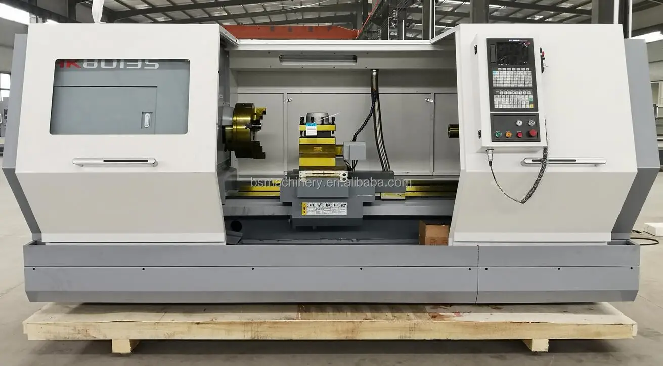 Heavy Cutting Metal High Precision Flat Bed CNC Lathe Machine Horizontal