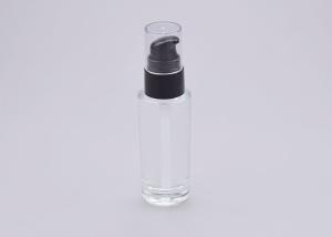 Quality 18mm 30ml Cylinderical Empty Glass Foundation Bottle Highly Sealed wholesale