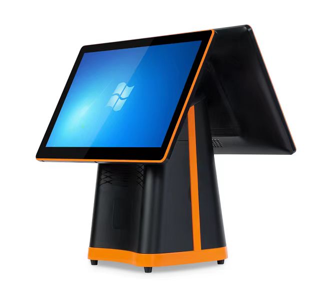 POS Terminal 880P Cash Register with 15.6'' Main Display and LED/VFD Customer Display