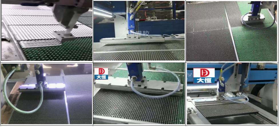 Two Component Gluing Machine for Automated Glue Dispensing in LED Module Manufacturing