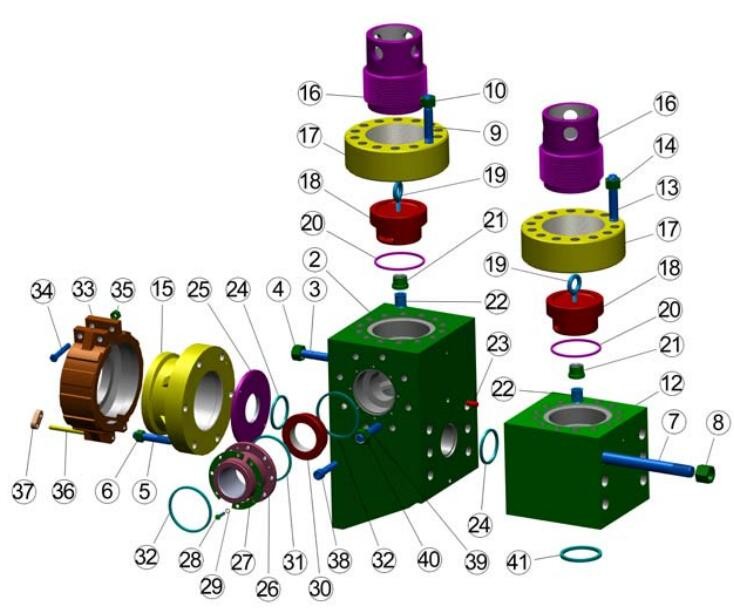 Weatherford MP10 mud pump liner, MP16 MUD PUMP, MP13 MUD PUMP, MP10 MUD PUMP, MP8 MUD PUMP, MP5 MUD PUMP