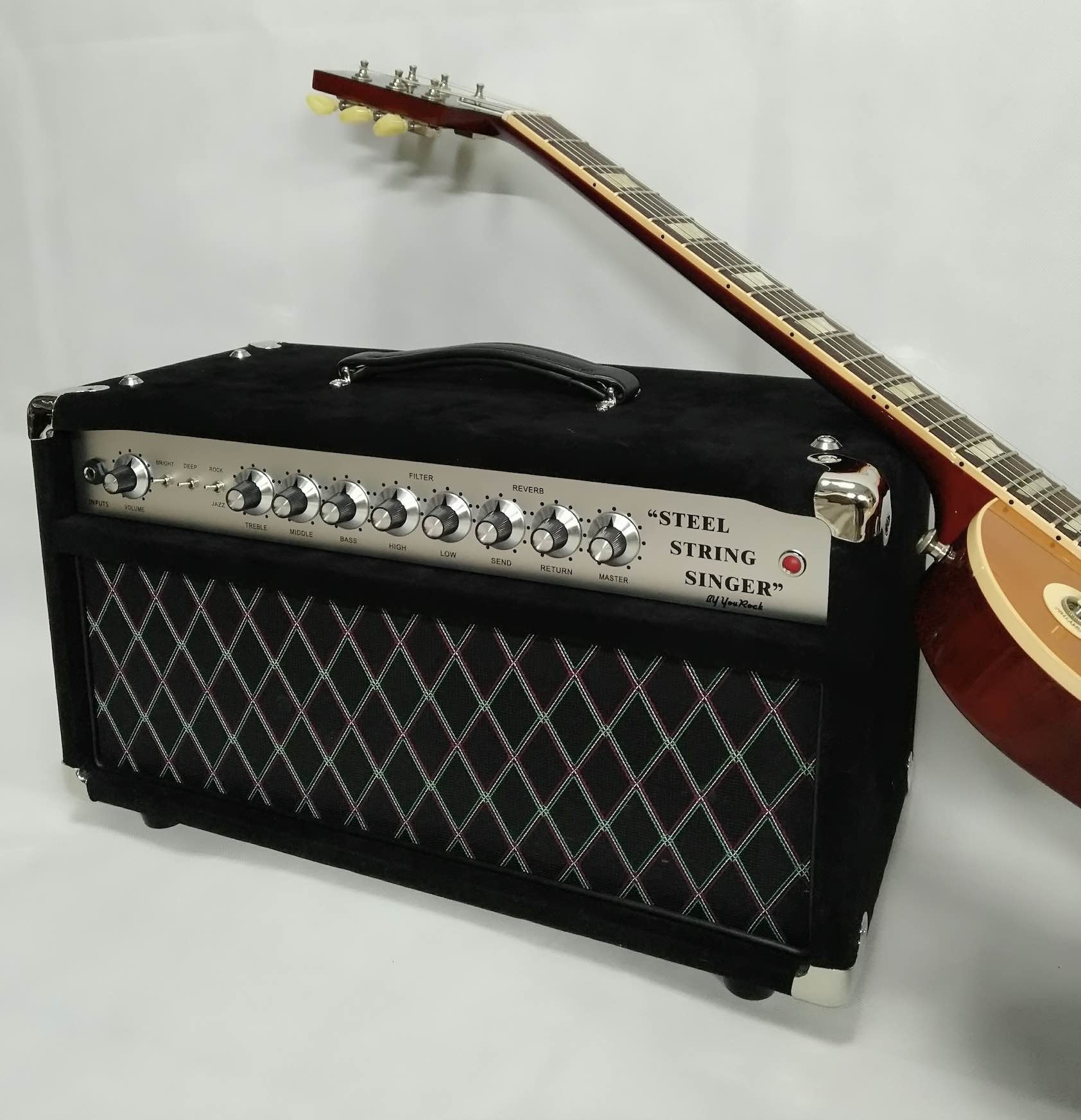 Custom 50W Dumble Clone Upgraded Version SSS Steel String Singer Valve Amplifier Series Two Rock Amps Style