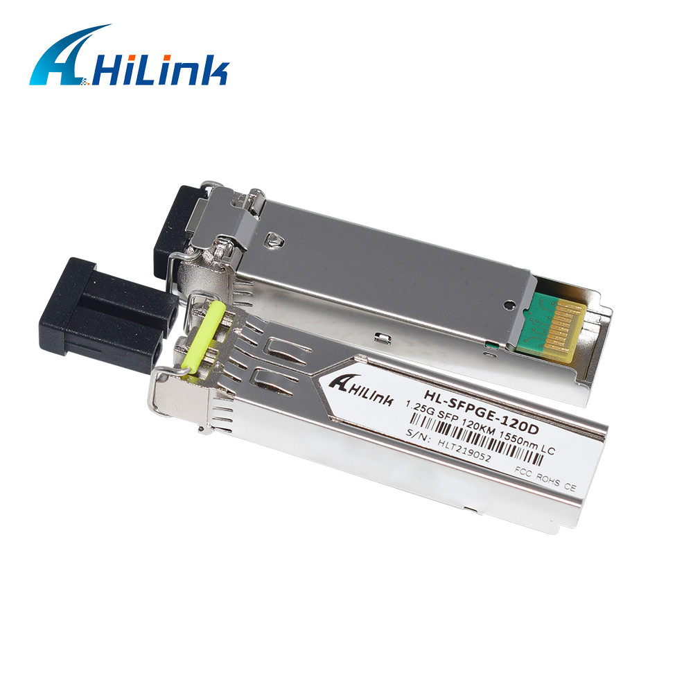 HL-SFPGE-120D HILINK 1.25G SFP Long Distance 120km 1550nm LC Connector DDM GBIC Module