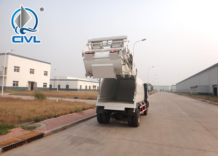 SINOTRUK HOWO 4x2 Compacted Garbage Truck 12m3 , Euro 2 Emission Standard