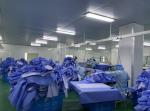 Sterile Disposable Protective Gown Anti Wrinkle Customized Logo