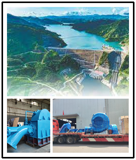 High Efficiency Impulse Turbine Generator Customized Efficiency 85-95%