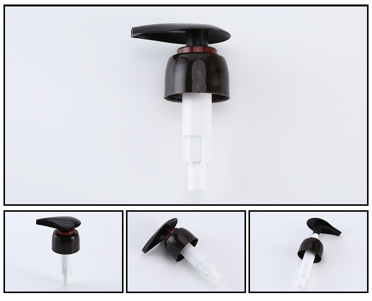 2ml/T Plastic Liquid Soap Dispenser Pump Black Color