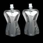 Liquid Stand Up Plastic Spout Water Packing Pouch