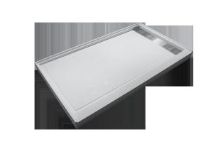 Quality Artificial Stone Non Slip Shower Tray White Walk In Shower Tray wholesale