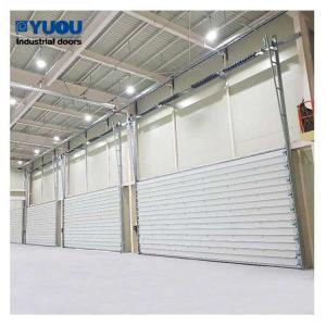 Quality Industrial Sectional Overhead Door Thermal Insulation 75mm 100mm thickness wholesale