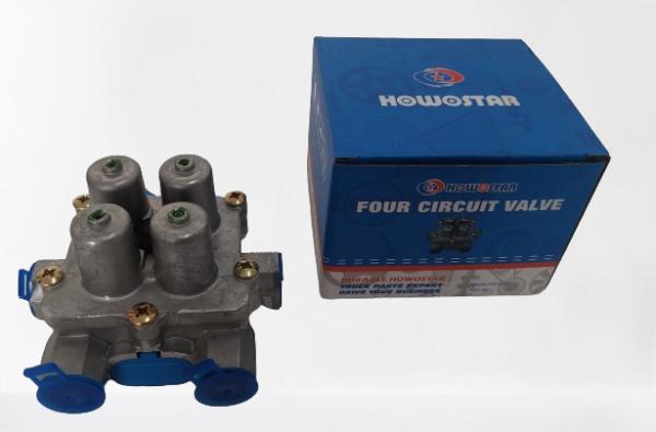 WG9000360501 Four Circuit Valve Four Way Protection Valve Four Circuit