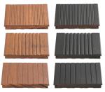 Outdoor Non-Slip Piso Bambu Strand Woven Carbonized Bamboo Decks for Bamboo