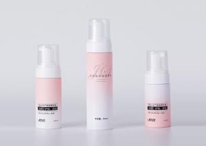 Quality Soft Silicone Brush Pump Plastic Foam Bottle 100ml 200ml For Face Clean Products Packaging wholesale