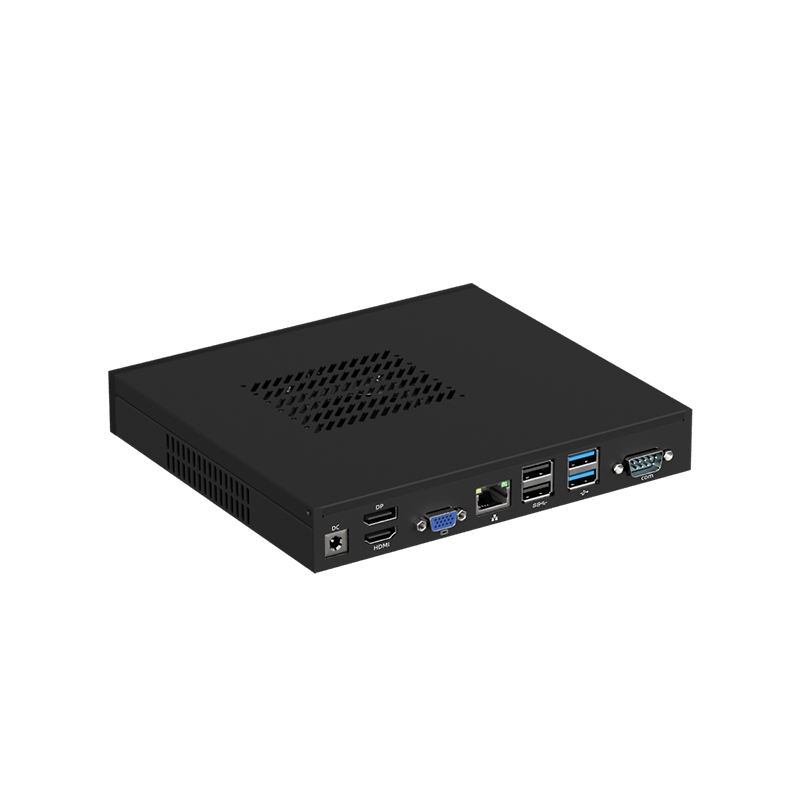 8K 3*Display Mini Gaming PC Intel Core I3 6100 I5 8400 I7 9700 Dual LAN RS232 Linux Business With FAN And Customizable