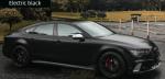4.8MIL Black Car Vinyl Wrap Air Release And Heat Fuse Technologies Electric