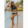 Buy cheap High Waist Zipper Racer Back 2 Piece Bath Suit Bikini Sexy Bathing Suits 2021 from wholesalers