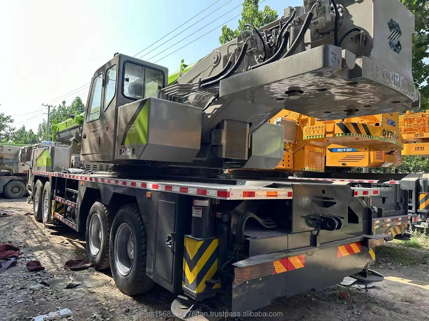 2016 Year Used Zoomlion 70 Ton Crane Excellent Performance for Construction Machine