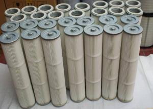 Quality High Efficiency 99% Dust Collector Filter Cartridge , Industrial Cartridge Filters wholesale