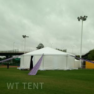 Quality Outside Multi Sided Tent / Full Sides Hexagonal Marquee For Musical Festival wholesale