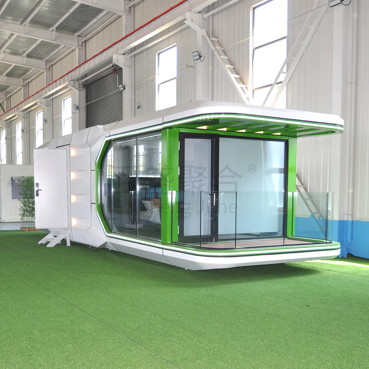 5M End Mobile Container House for Luxury Soundproof Hotel and Villa Accommodations