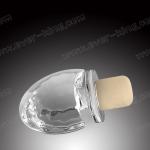 Extra Flint Glass Liquor Bottle Cap Stopper Closure Customized