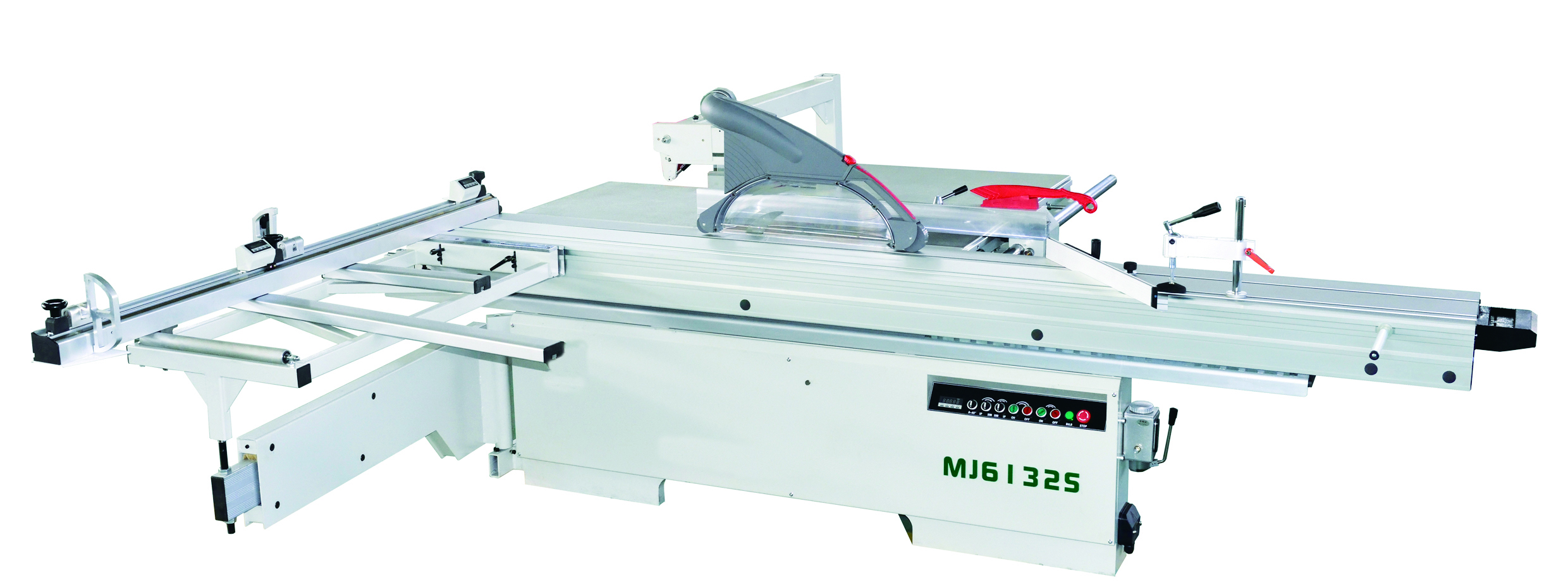 Max.Cutting Height at 45° mm 55mm Woodworking Sliding Table Saw MJ6132S and Performance