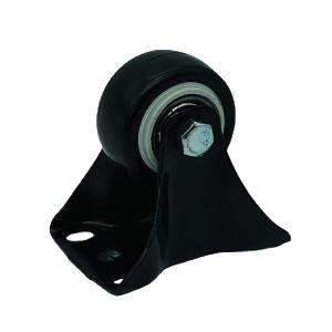 Quality 1.5 Inch Rigid Plate Caster Wheels Polyurethane 50kg Load wholesale