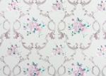 Gardenia Textured Stained Glass Window Film PVC Waterproof Window Film