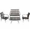 Buy cheap 300KG Load Patio Sofa Set Fabric Rattan Garden Furniture Custom Made from wholesalers