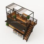 Steel Frame Galvanized Steel Bending 180g 20ft Foldable Luxury Prefabricated