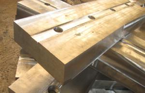 Quality Plate Guillotine shear blade, Shearing machine blade sharpening for shipbuilding wholesale