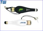 Sliding Stylus Pen 1GB Pendrives Smart Phone Earbud Connected