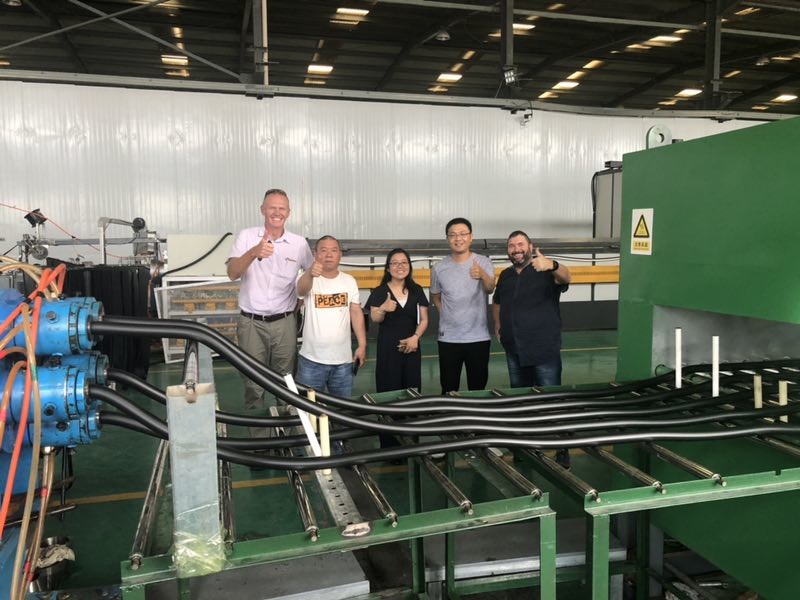 20- Year Nitrile Rubber Foam AC Sponge Thermal Insulation Pipe Production Line 500-1000kg/H