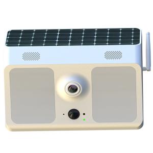 Quality 1080P Wireless IP Floodlight Solar Outdoor Security Camera wholesale