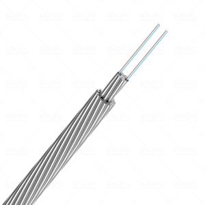 Quality Overhead Power Lines 24 Core G652D OPGW Fiber Cable wholesale