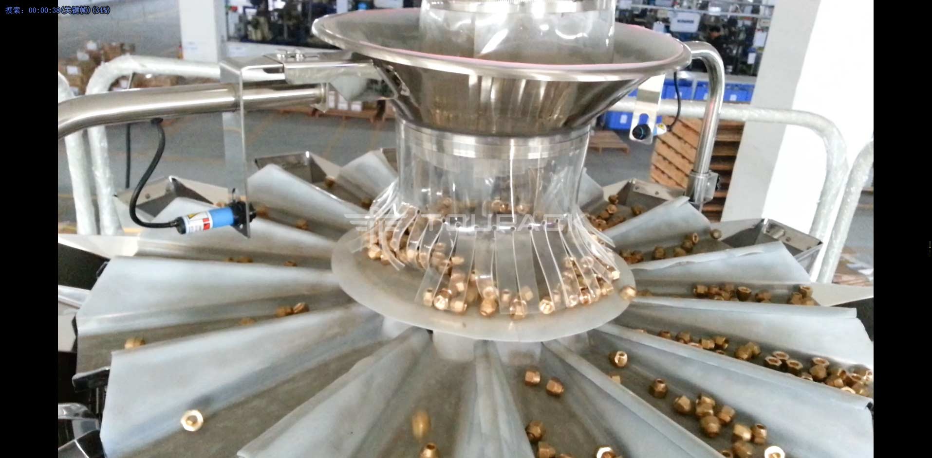 Stainless Steel 304 Automatic Packing Machine Vibration Bowl Hex Nut Screw Filling Machine
