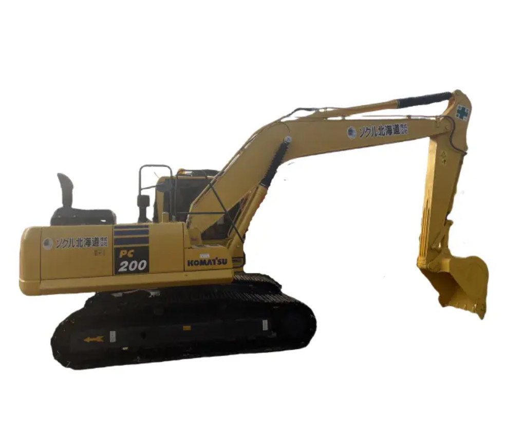 Japanese Original Used Komatsu Excavator PC 200 Hydraulic Backhoe Crawler 20 Tons