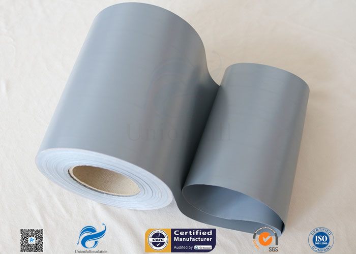280g Waterproof PVC Coated Fiberglasss Cloth Fabric Heat Resistant Materials