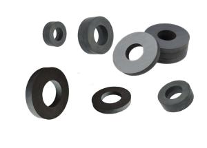 Quality Customized ISO9001 Ferrite Ring Magnet Black NdFeB Ring Magnet Rustproof wholesale