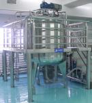 2000L Shampoo Cosmetic Mixing Tank Single Layer