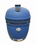 Blue bubble Glazed Charcoal Kamado Grill 27 Inch BBQ