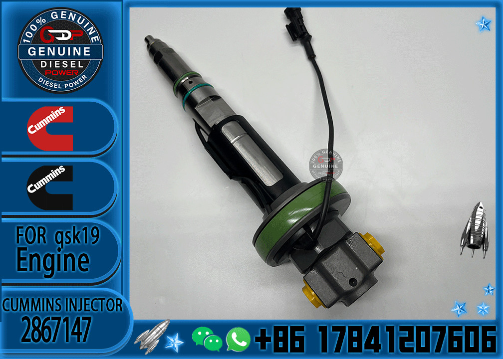 Excavator spare parts 4964170 Fuel Injector 4964171 4955524 2867147 for K19 KTA19 QSK19 engine fuel injectors