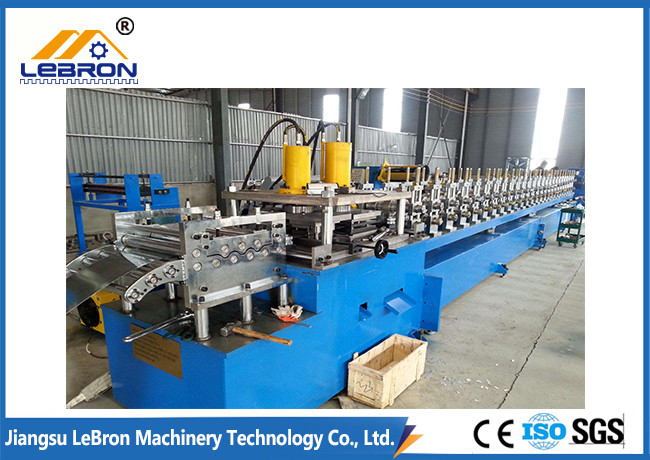 GI And GP Material Cable Tray Roll Forming Machine , Cable Tray Bending Machine