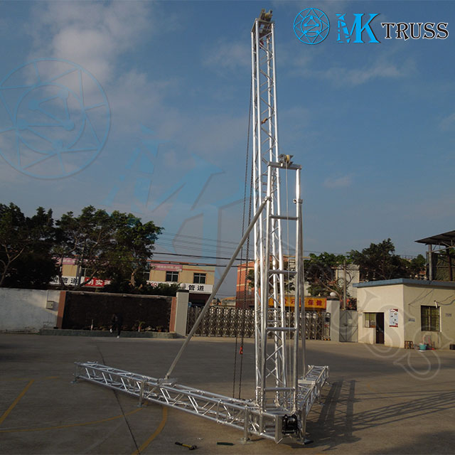 24ft Line Array Speaker Truss OEM Main Tube diameter and Spigot/ Screw/ Fork Connector