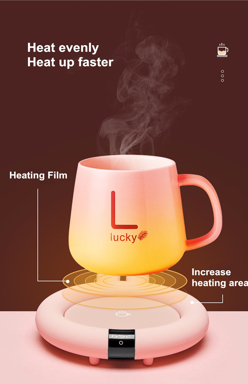 Cup Warmer Heat Beverage Mug Mat Keep Drink Warm Heater Heating Coaster Pad for Coffee Milk Tea 220V 20W