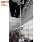4x180W LED mounted roof mast light 4.5m pneumatic telescopic mast, vehicle roof