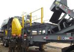 Quarry Stone Mobile Crusher Plant Tracked Wheel Mounted Energy Efficient