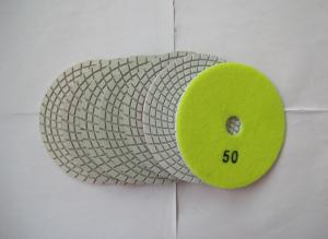 Quality 3mm Thickness Diamond Flexible Polishing Pad Wear Resistance Environmental Protection wholesale