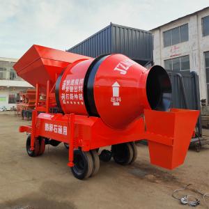 Quality Red Small Mobile Concrete Mixer 500L Small Portable Concrete Mixers wholesale