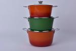 Enamel Light Cast Iron Casserole Dish